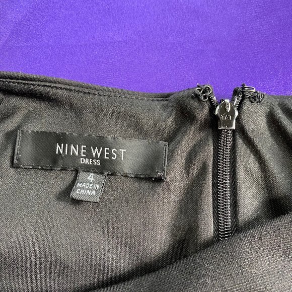 📌Nine West Bold Color Stripe Mini Dress - Picture 4 of 11